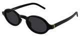 Saint Laurent SL M161 Sunglasses - Black / Black
