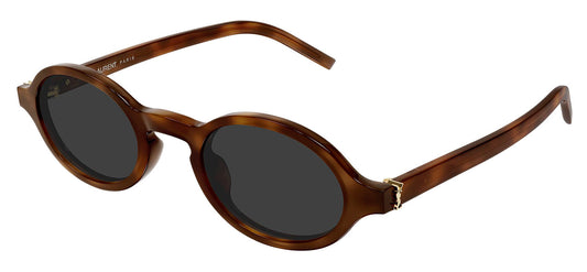 Saint Laurent SL M161 Sunglasses - Havana / Grey