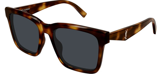 Saint Laurent SL SL M170 Sunglasses - Havana / Grey