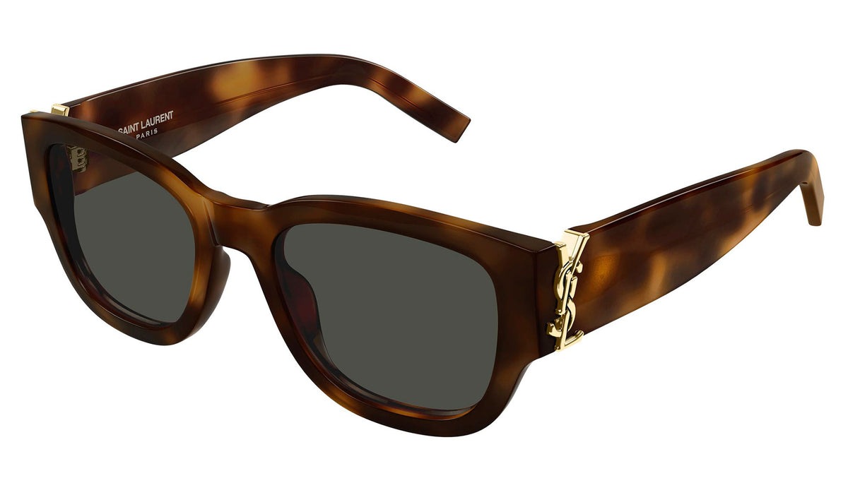 Saint Laurent SL M174 Sunglasses - Havana / Grey
