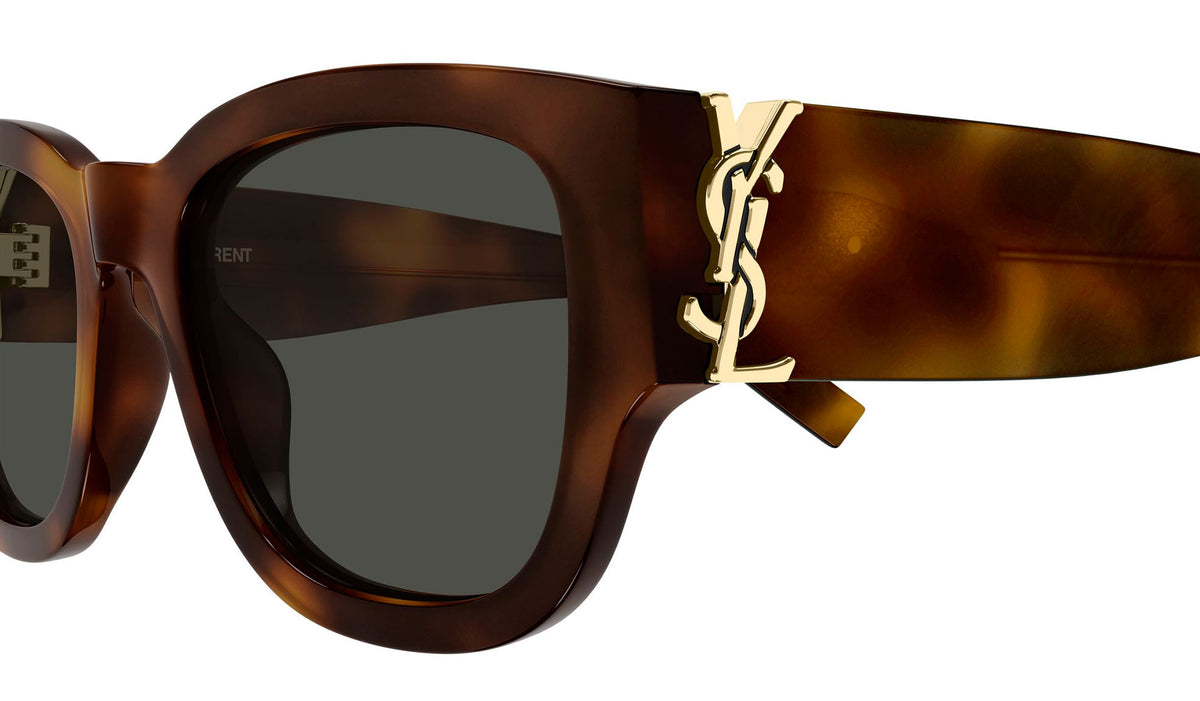 Saint Laurent SL M174 Sunglasses - Havana / Grey