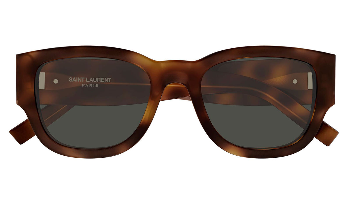 Saint Laurent SL M174 Sunglasses - Havana / Grey