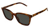Saint Laurent SL M178 Sunglasses - Havana / Grey