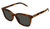 Saint Laurent SL M178 Sunglasses - Havana / Grey