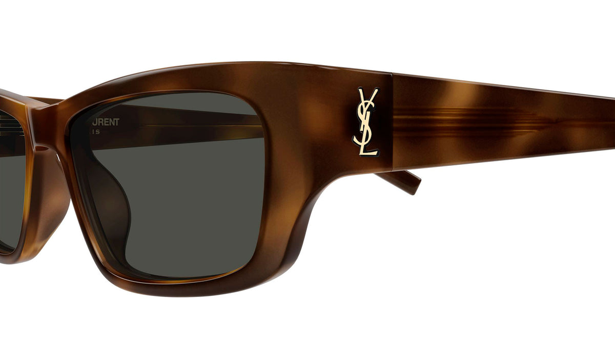 Saint Laurent SL M182 JAZZ  Sunglasses - Havana /  Grey