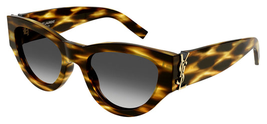 Saint Laurent SL M94 Sunglasses - Havana / Grey