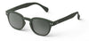 IZIPIZI #C Sunglasses - Kaki Green / Grey