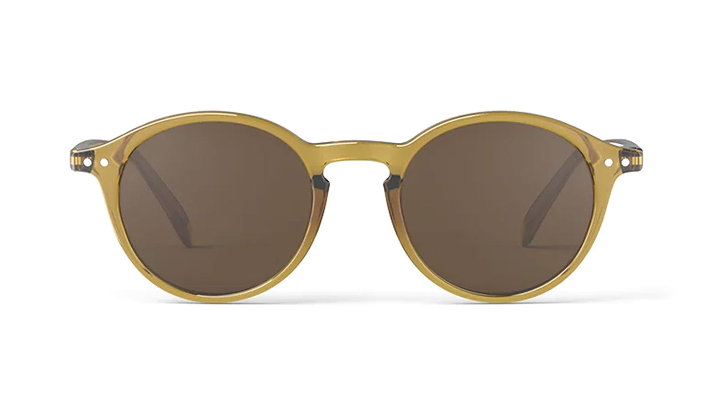 IZIPIZI #D Sunglasses - Golden Green / Brown