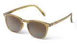 IZIPIZI #E Sunglasses - Golden Green / Brown
