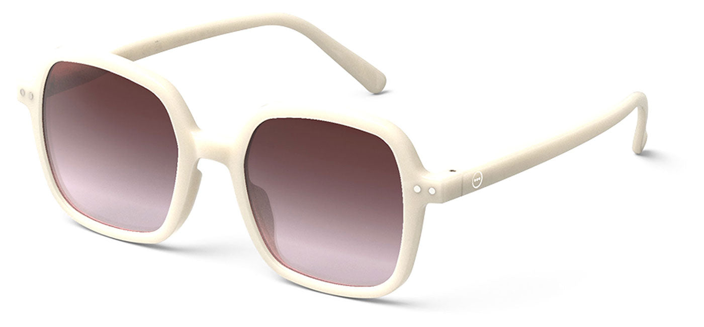 IZIPIZI Office Sunglasses - Vintage Cream / Violet Shading