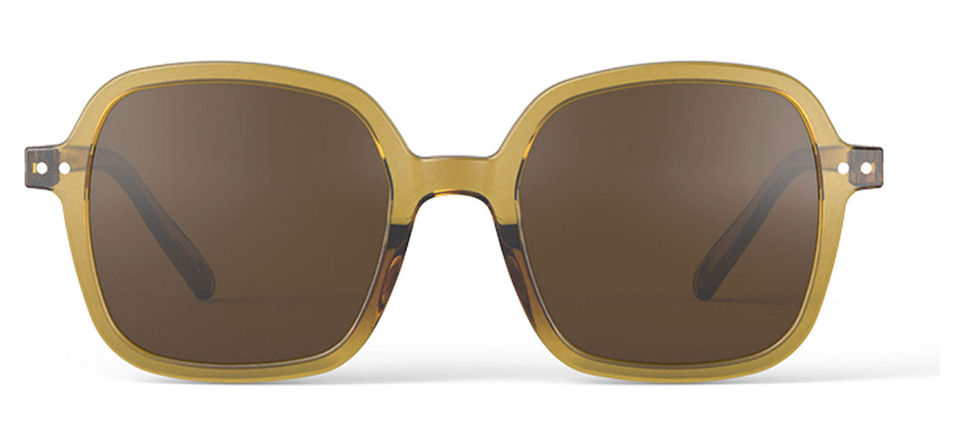 IZIPIZI Office Sunglasses - Golden Green / Brown