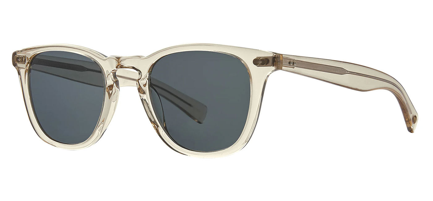 Garrett Leight Brooks X Sunglasses - Champagne / Blue Smoke
