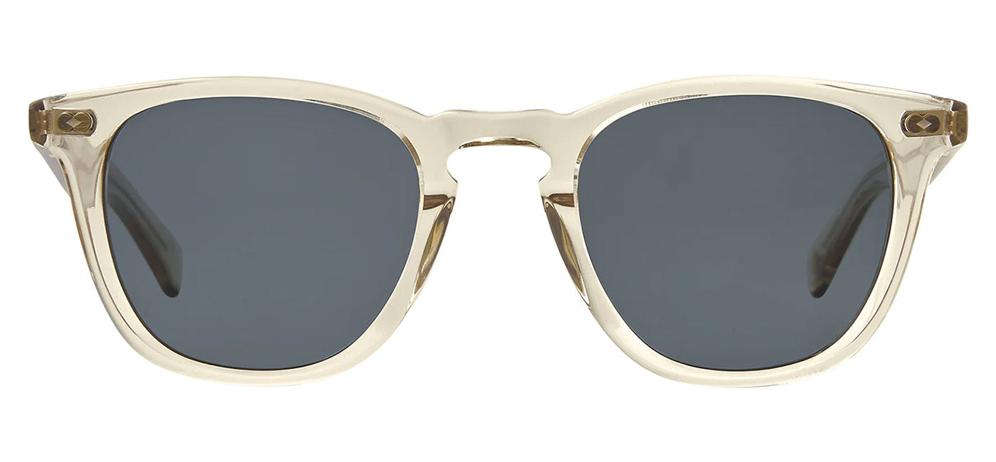 Garrett Leight Brooks X Sunglasses - Champagne / Blue Smoke