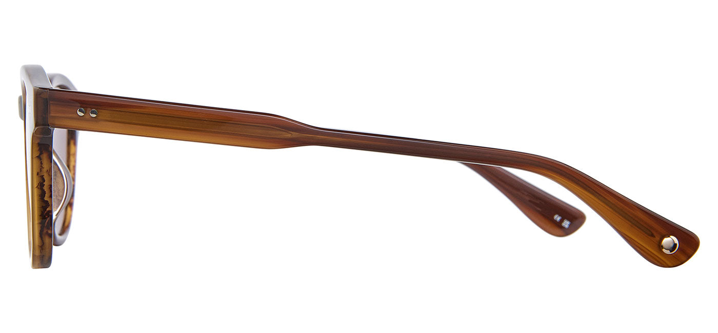 Garrett Leight Casillas Sunglasses - Cherry Wood / Semi-Flat Pure G15