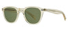 Garrett Leight Hampton X Sunglasses - Pure Glass / Pure Green