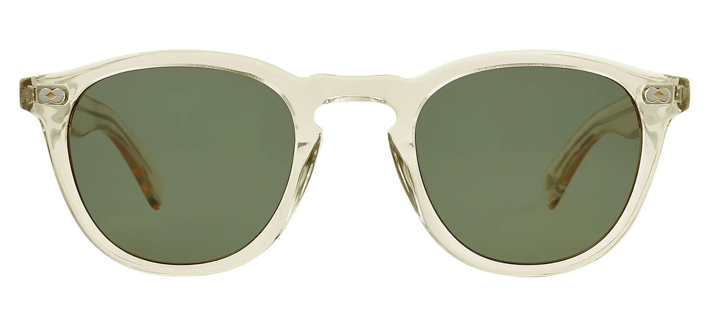 Garrett Leight Hampton X Sunglasses - Pure Glass / Pure Green