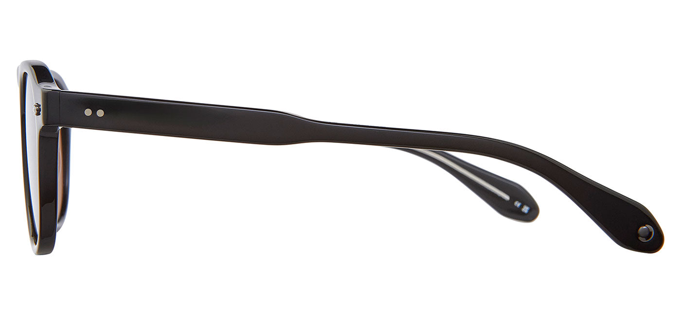 Garrett Leight Harding Sunglasses - Black / Semi-Flat Pure Redwood