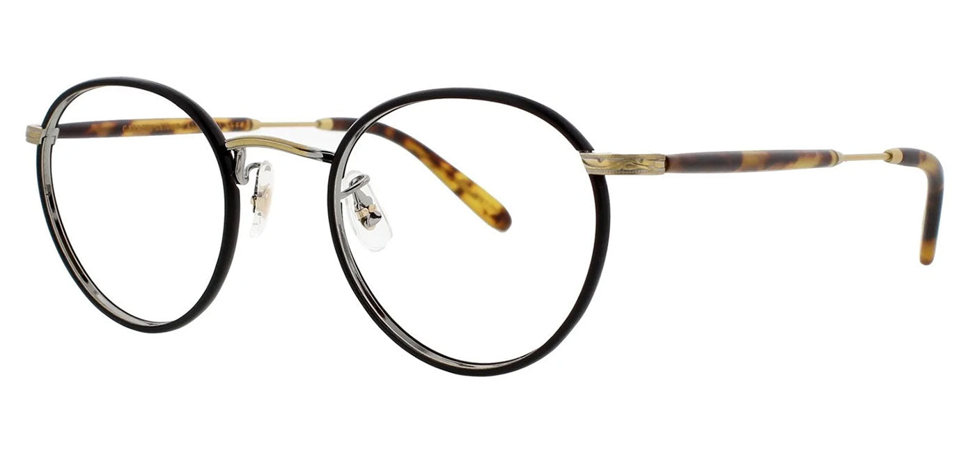 Garrett Leight Wilson Glasses - Matte Black Tortoise