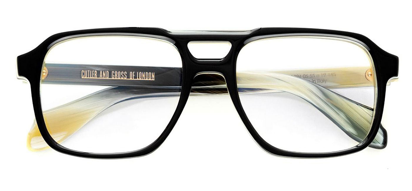 Cutler and Gross 1394 Glasses - Black on Havana