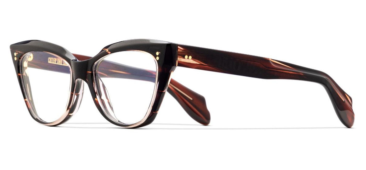 Cutler and Gross 9288 Glasses - Striped Brown Havana