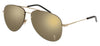 Saint Laurent Classic 11 M Sunglasses - Gold / Bronze Mirror