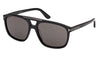 Tom Ford FT1338-N Brianna-02 Sunglasses - Shiny Black / Smoke