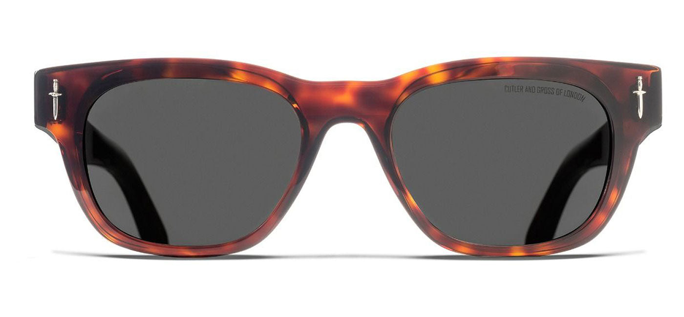 Cutler and Gross x The Great Frog Crossbones Sunglasses - Tiger Eye Havana / Grey