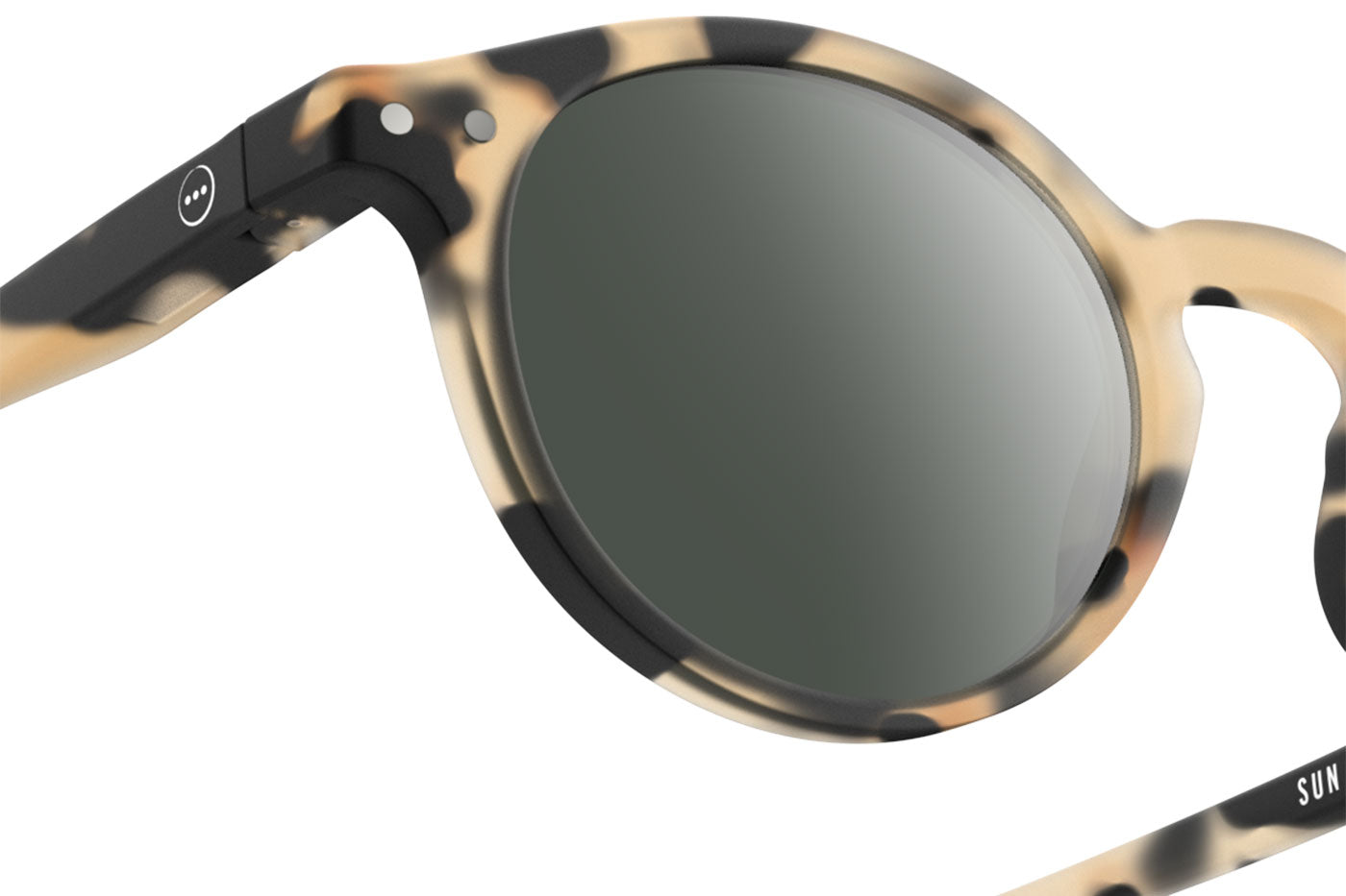 IZIPIZI #H Sunglasses - Light Tortoise / Grey