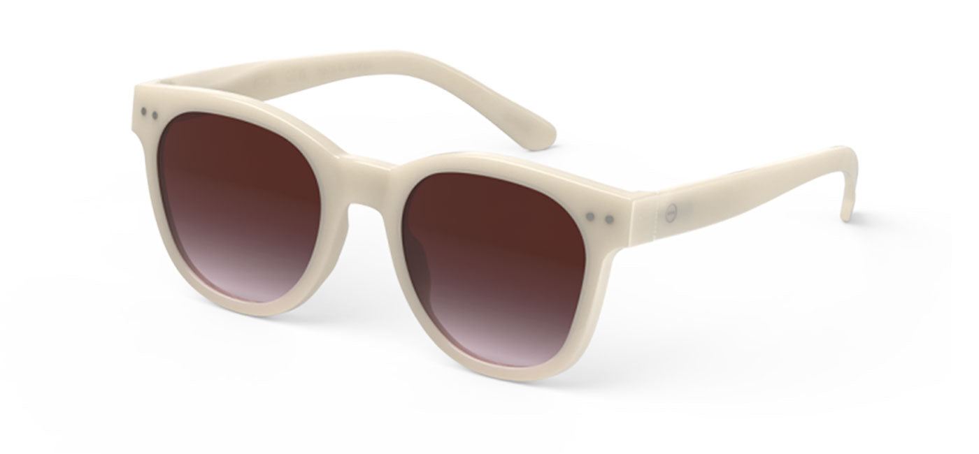 IZIPIZI #N Sunglasses - Vintage Cream / Violet Shading
