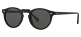 Oliver Peoples OV5217S Gregory Peck Sunglasses - Semi Matte Black / Midnight Express Polarised