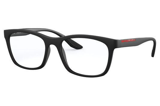 Prada Linea Rossa PS 02NV Glasses - Black Rubber