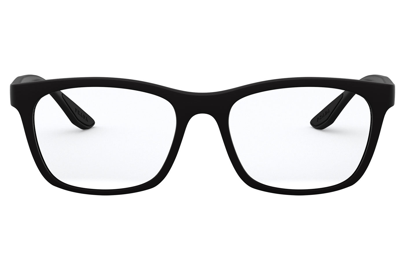 Prada Linea Rossa PS 02NV Glasses - Black Rubber