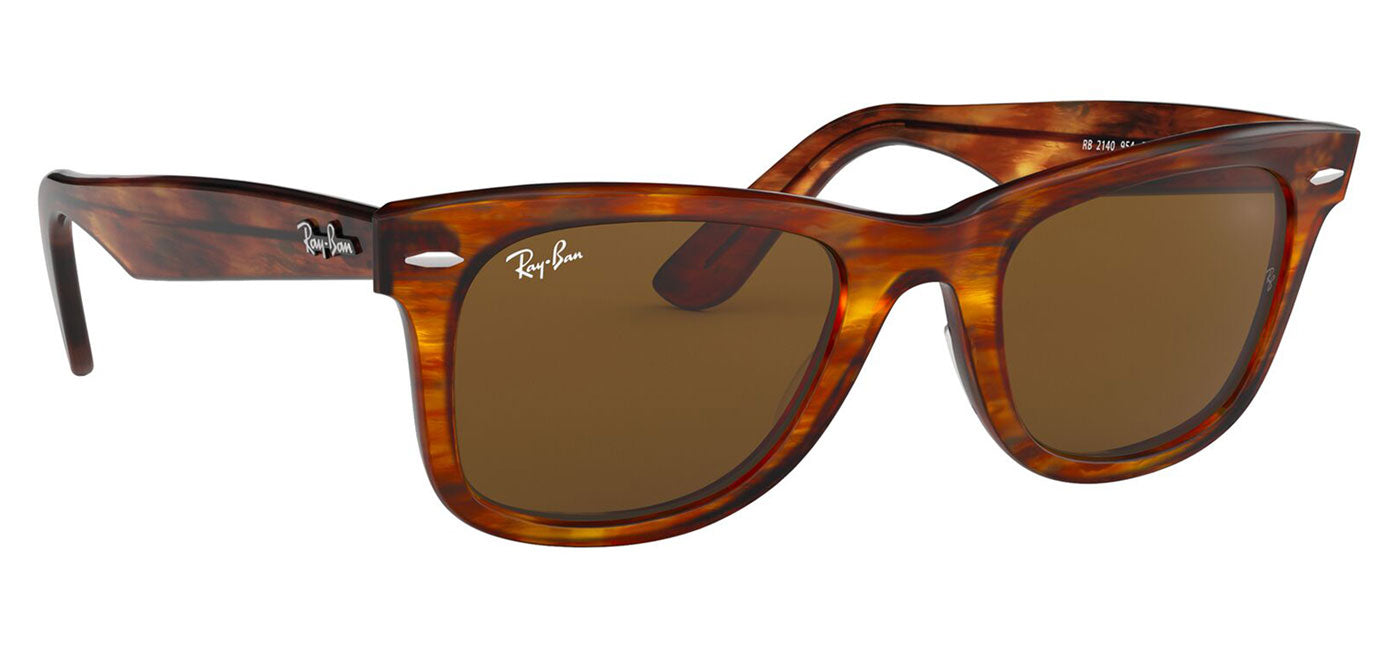 Ray-Ban RB2140 Original Wayfarer Sunglasses - Light Havana / Brown