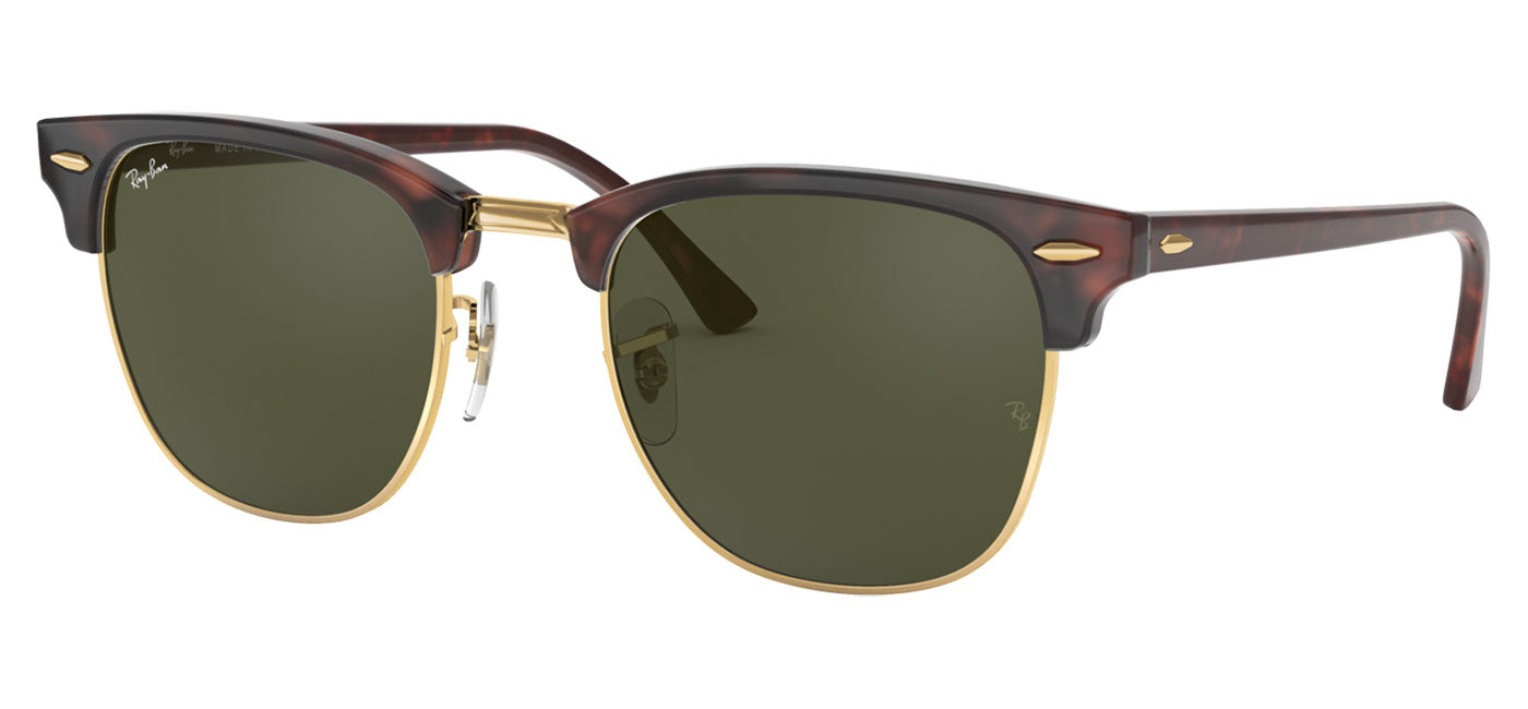 Ray-Ban RB3016 Clubmaster Sunglasses - Havana / Green