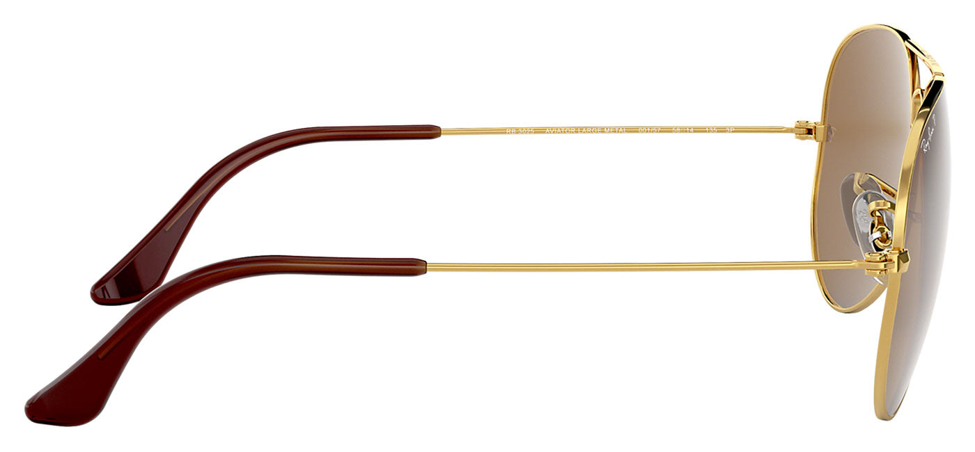 Ray-Ban RB3025 Aviator Sunglasses - Gold / Brown Polarised