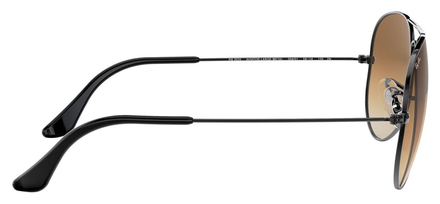 Ray-Ban RB3025 Aviator Sunglasses - Gunmetal / Brown Gradient