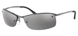 Ray-Ban RB3183 Sunglasses - Gunmetal / Silver Mirror Polarised