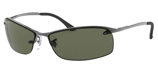 Ray-Ban RB3183 Sunglasses - Gunmetal / Green Polarised
