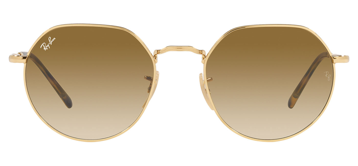 Ray-Ban RB3565 Jack Sunglasses - Gold / Light Brown Gradient
