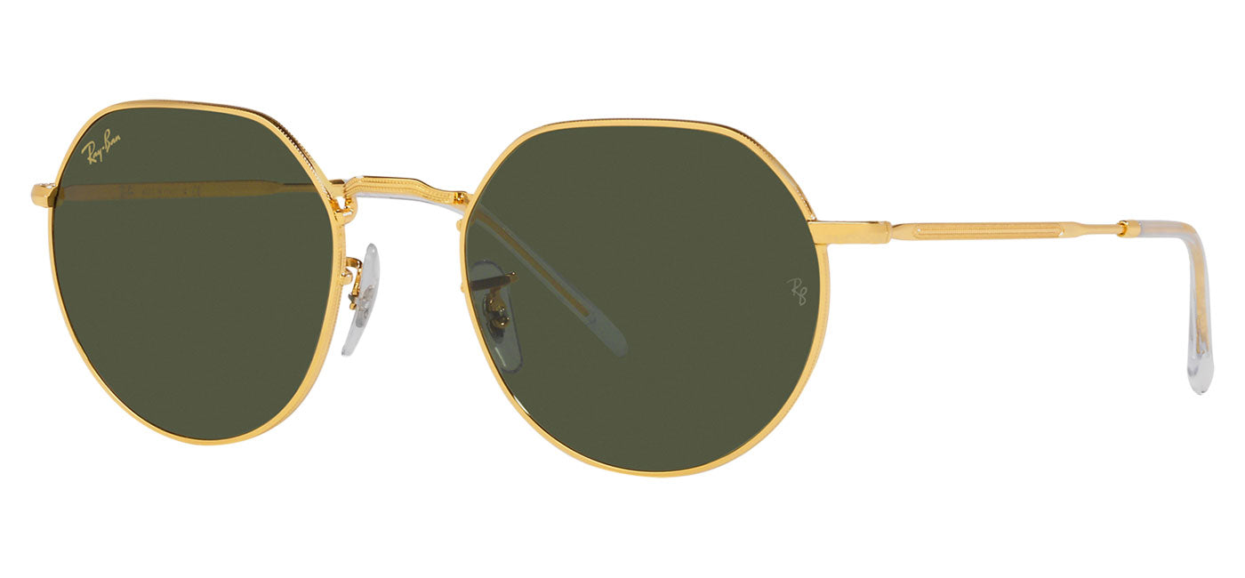 Ray-Ban RB3565 Jack Sunglasses - Gold / Green