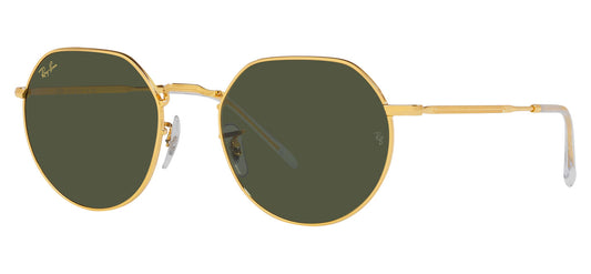 Ray-Ban RB3565 Jack Sunglasses - Gold / Green