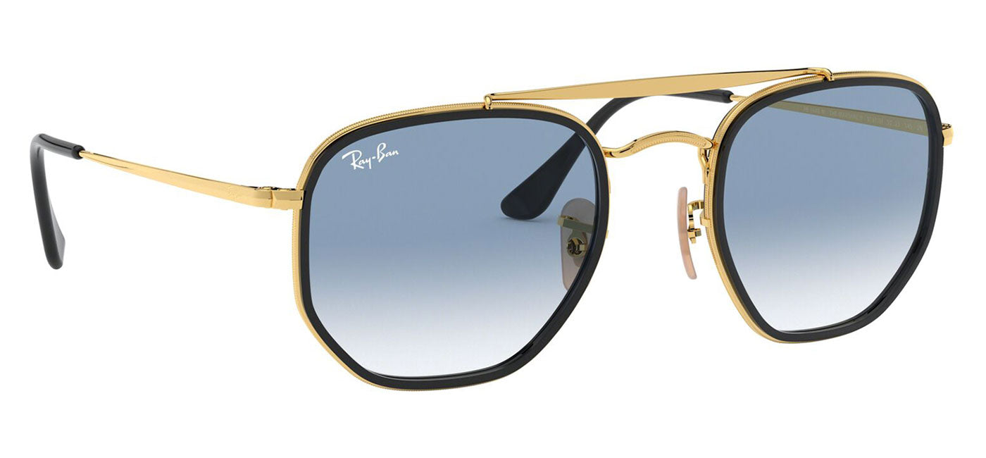 Ray-Ban RB3648M Marshal II Sunglasses - Gold / Blue Gradient