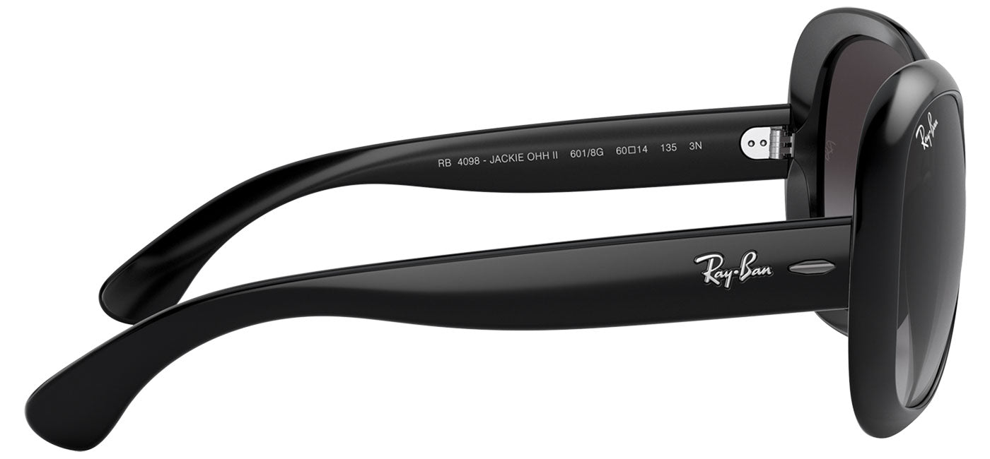 Ray-Ban RB4098 Jackie Ohh II Sunglasses - Black / Grey Gradient