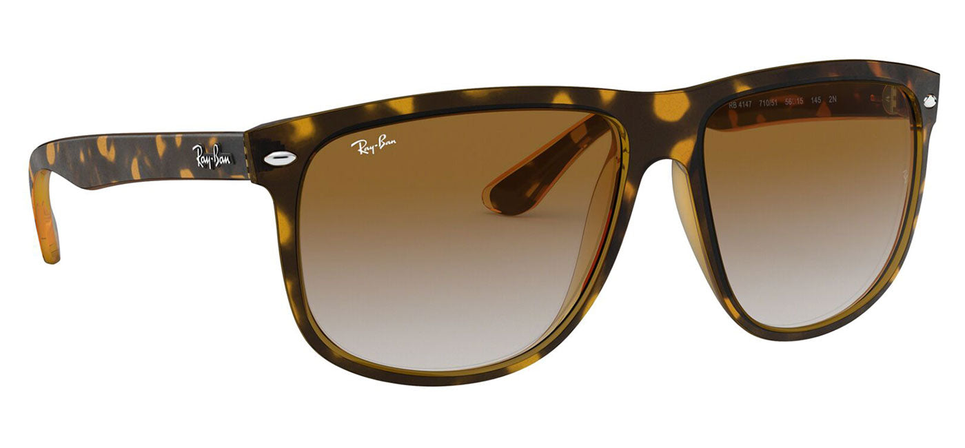 Ray-Ban RB4147 Boyfriend Sunglasses - Light Havana / Brown Gradient
