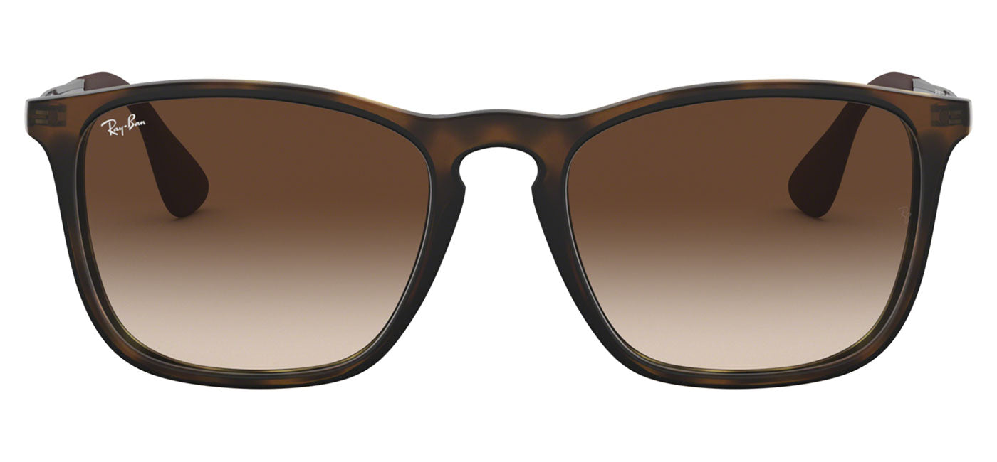 Ray-Ban RB4187 Chris Sunglasses - Tortoise / Brown Gradient