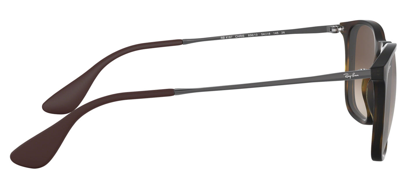 Ray-Ban RB4187 Chris Sunglasses - Tortoise / Brown Gradient