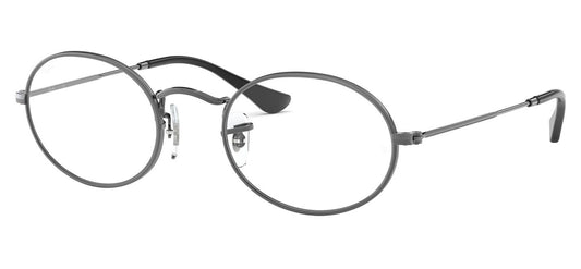 Ray-Ban RX3547V Oval Glasses - Gunmetal