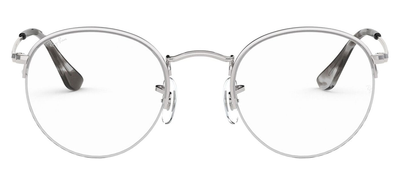 Ray-Ban RX3947V Round Gaze Glasses - Silver