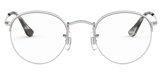 Ray-Ban RX3947V Round Gaze Glasses - Silver