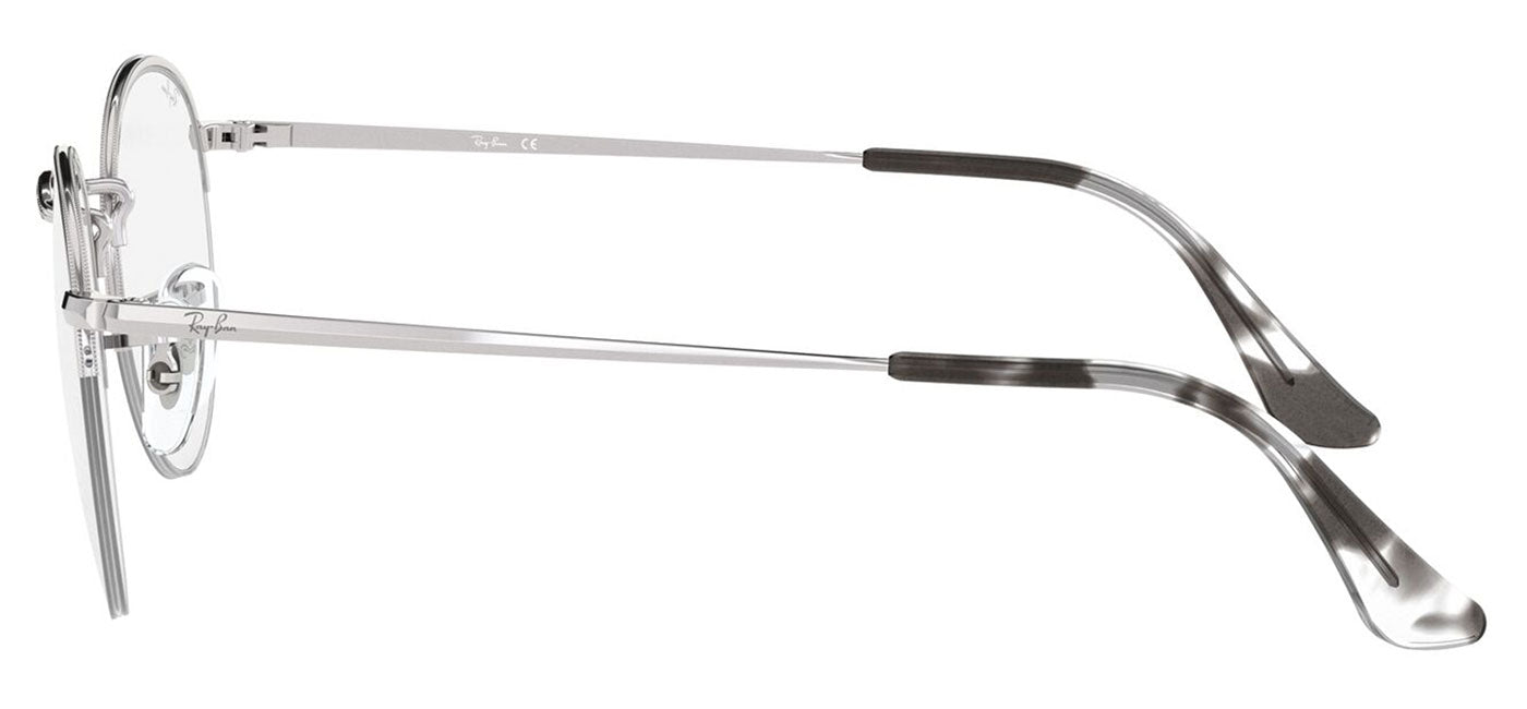 Ray-Ban RX3947V Round Gaze Glasses - Silver